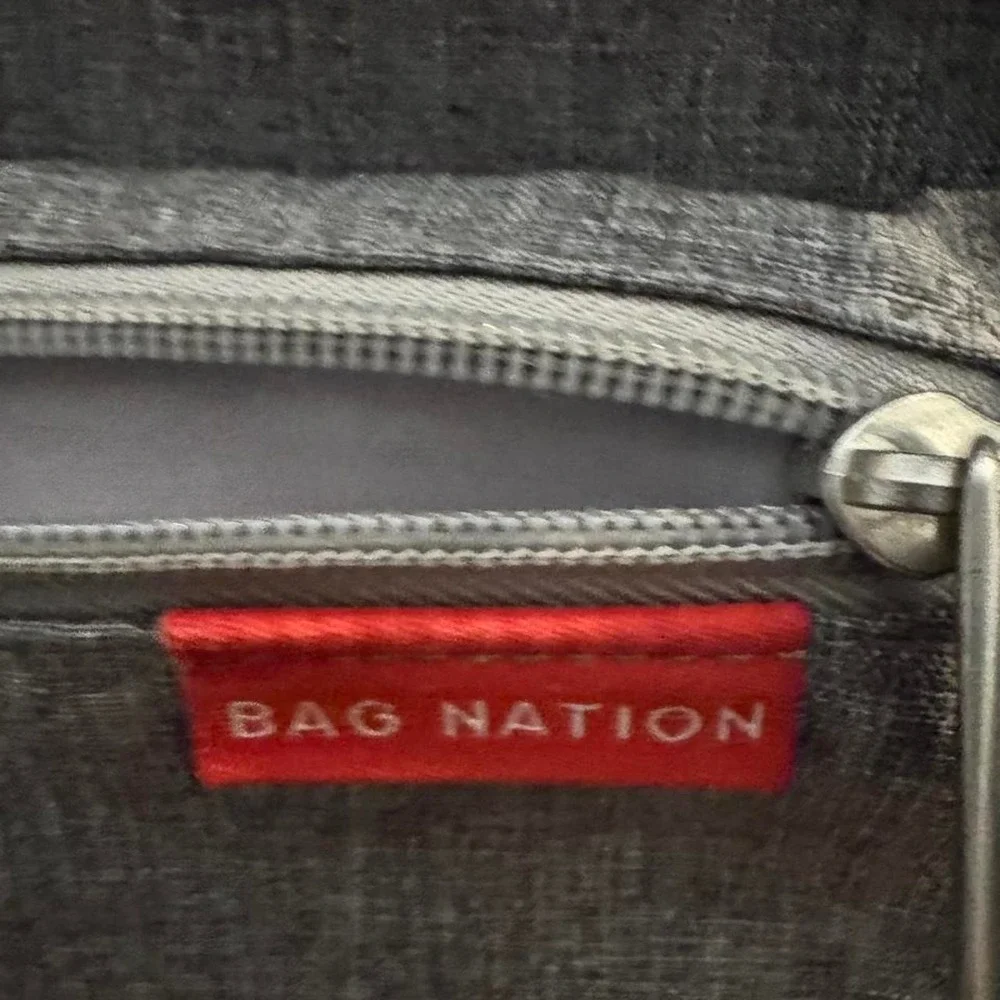 Bag Nation Diaper Bag Backpack Heather Grey Multi Pocket Travel Bag
